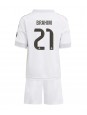 Real Madrid Brahim Diaz #21 Replika Hemmakläder Barn 2025-26 Kortärmad (+ byxor)